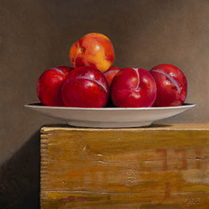thumbnail of Red Plums Ripening