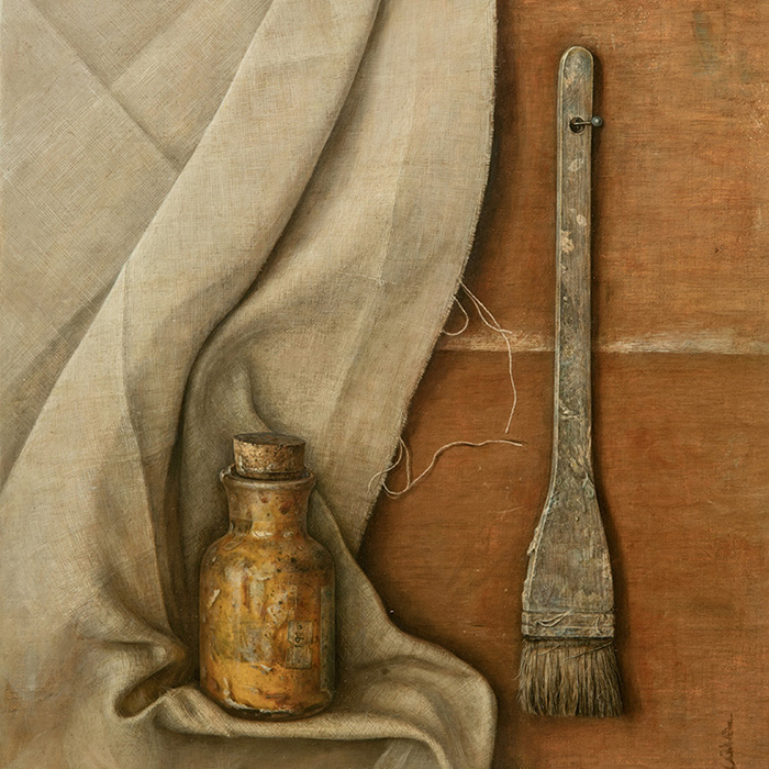thumbnail of Soft pastel and brushes