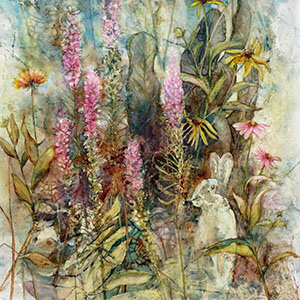 thumbnail of Rabbit Hiding in Lupines